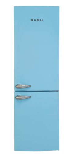 Bush - BFFF60 Retro - Fridge Freezer - Blue